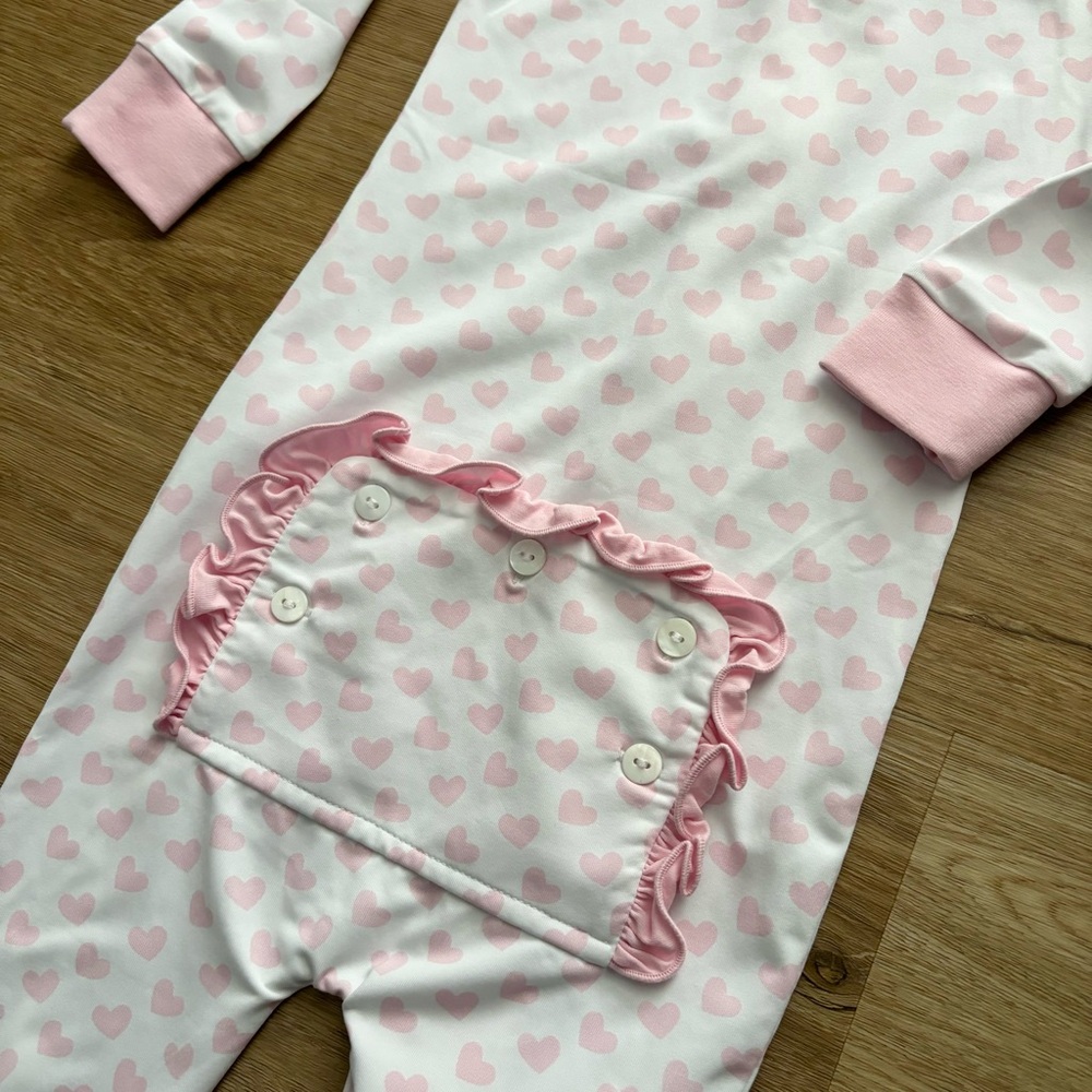 NWOT Eliza James Kids Hearts Pajamas 18m